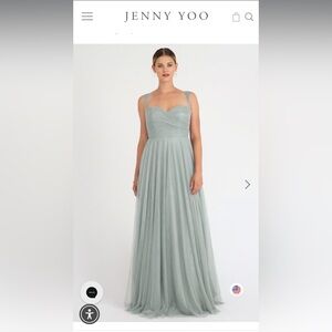 Jenny Yoo Light Blue Wedding Dress